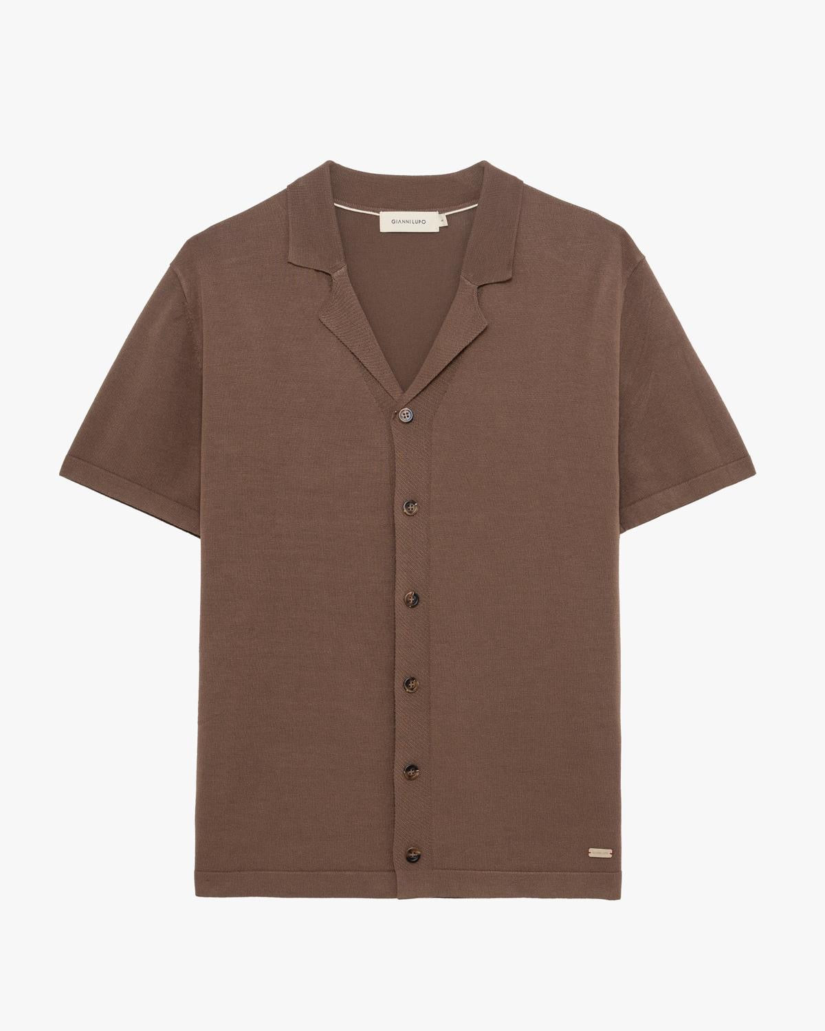 GIANNI LUPO CARDIGAN TINTA UNICA