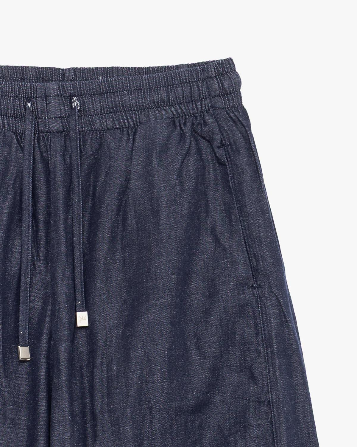 GL FOR HER PANTALACCIO IN DENIM BALLOON FIT