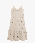 GL FOR HER ABITO  IN LINO  CON STRASS