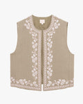 GL FOR HER GILET CON RICAMI