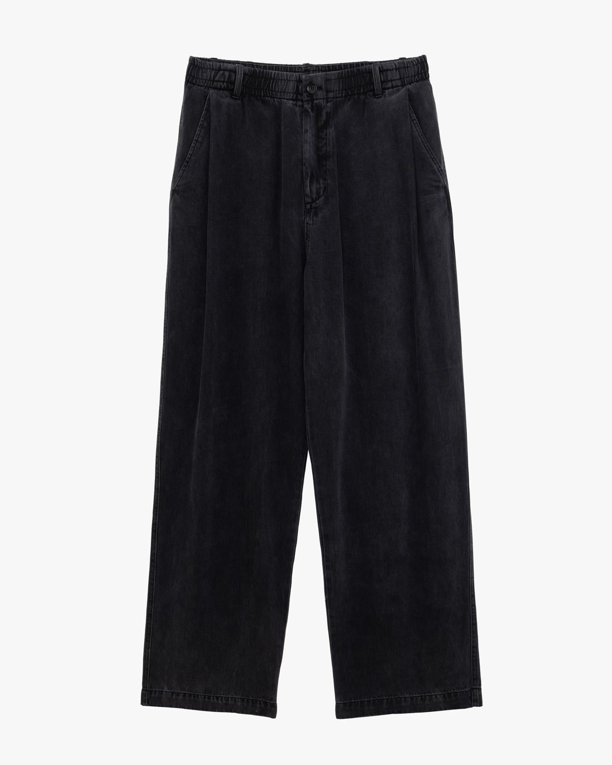 GIANNI LUPO DOUBLE PANTALONE WIDE LEG MARMORIZZATO
