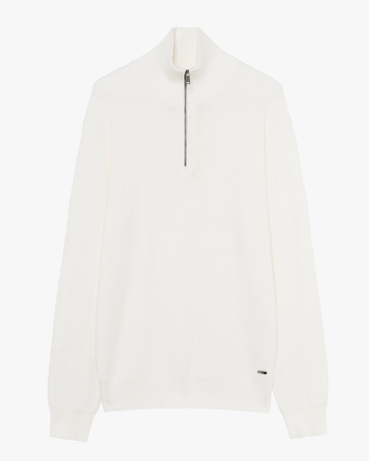 GIANNI LUPO MAGLIONCINO HALF-ZIP