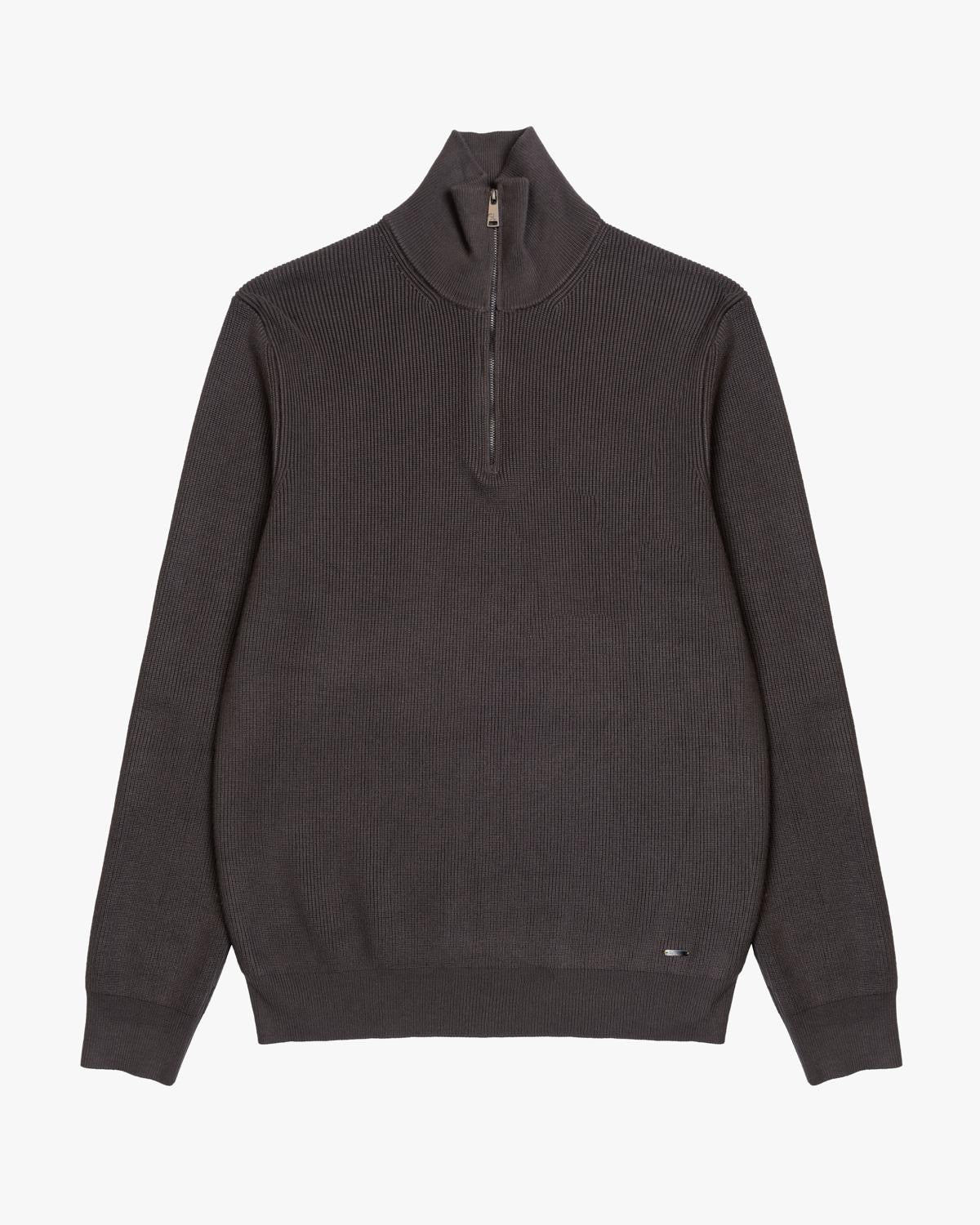 GIANNI LUPO MAGLIONCINO HALF-ZIP