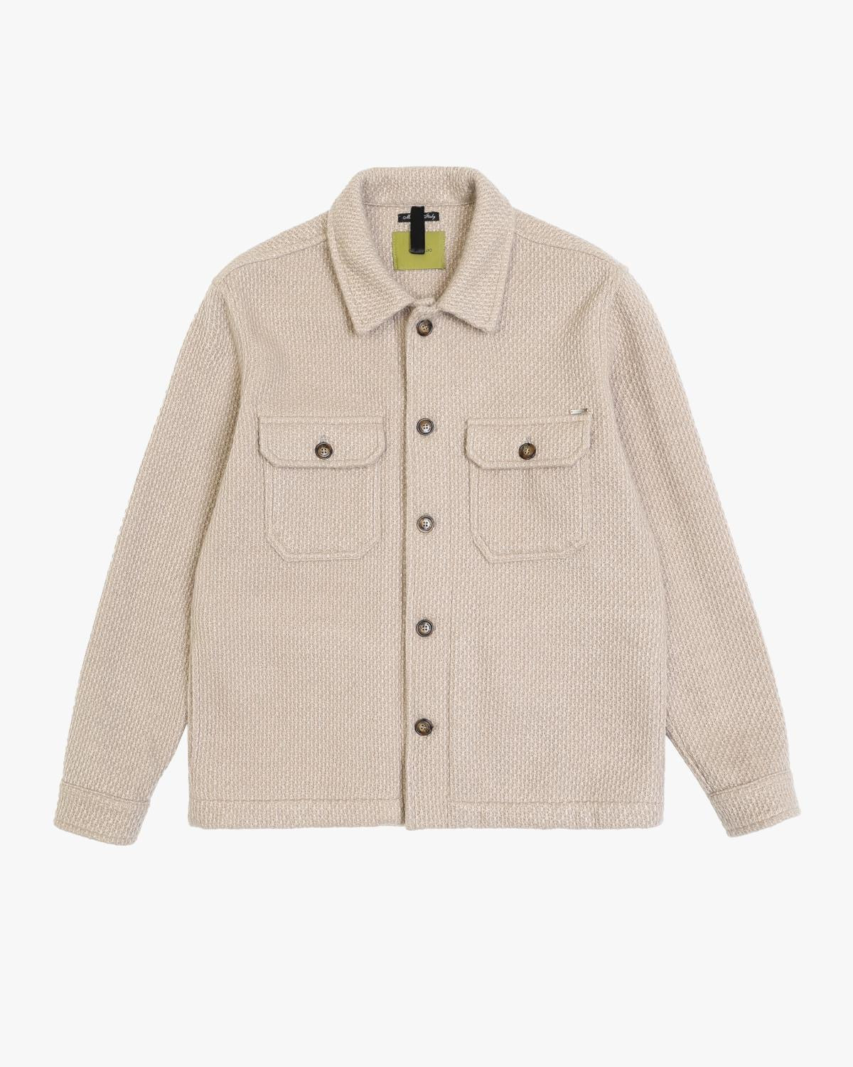 GIANNI LUPO OVERSHIRT IN LANA