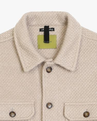 GIANNI LUPO OVERSHIRT IN LANA