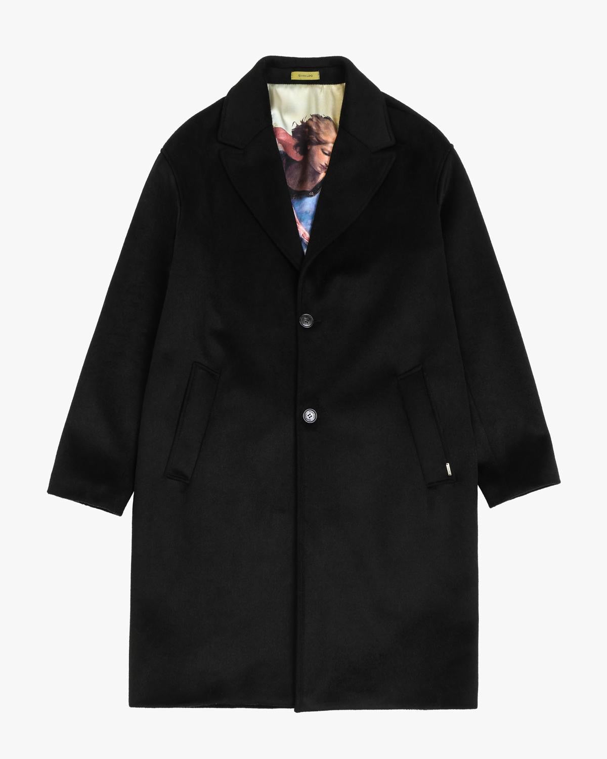 GIANNI LUPO CAPPOTTO OVER FIT IN LANA