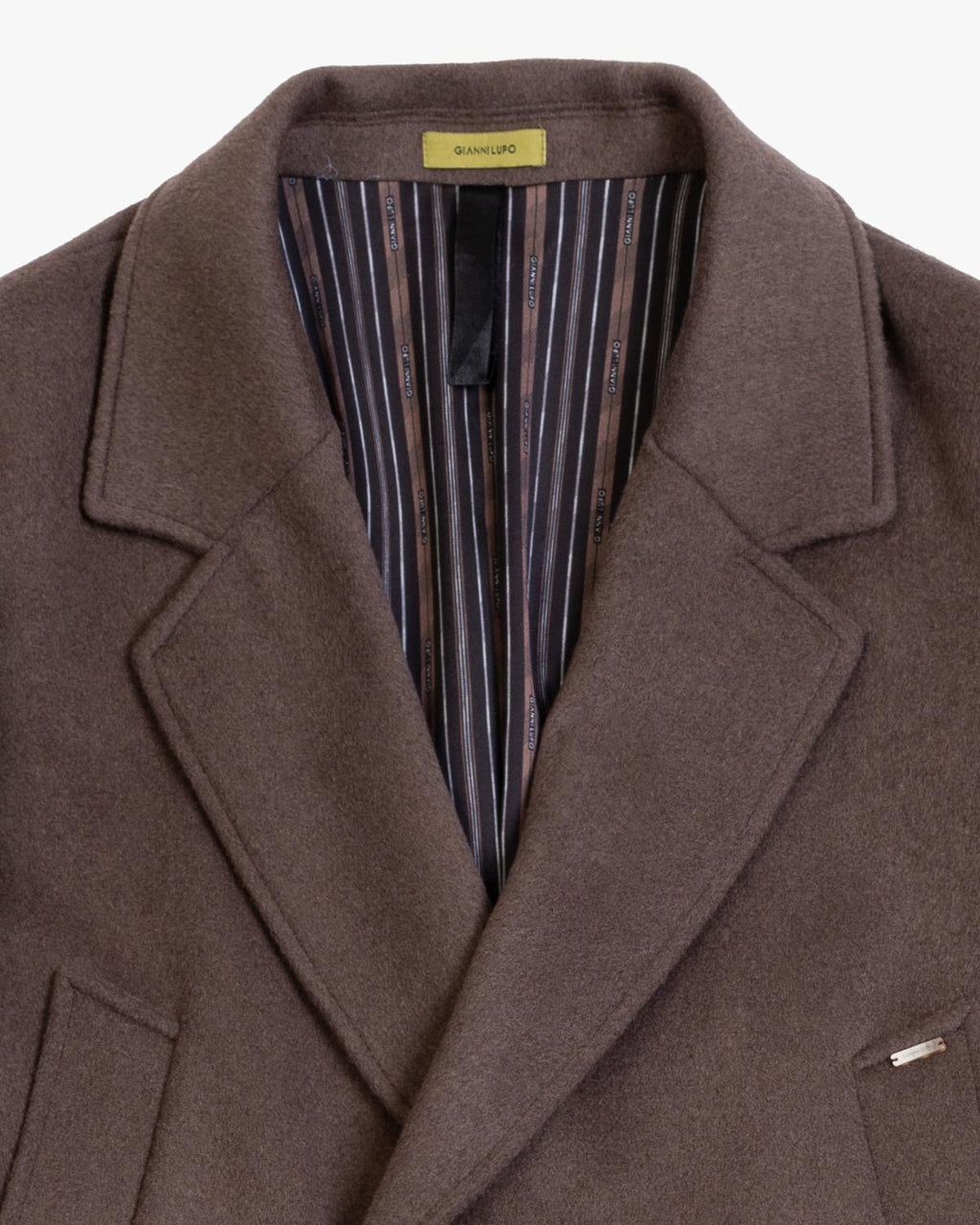 GIANNI LUPO CAPPOTTO DOPPIOPETTO IN LANA