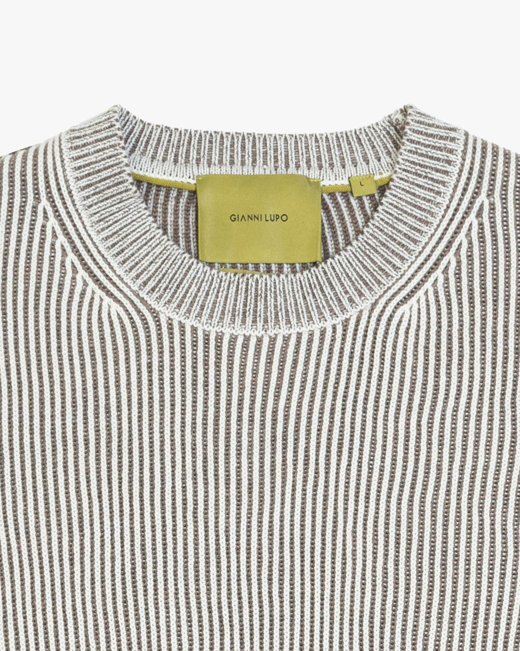 GIANNI LUPO MAGLIONCINO A COSTE LOGO SUL BRACCIO