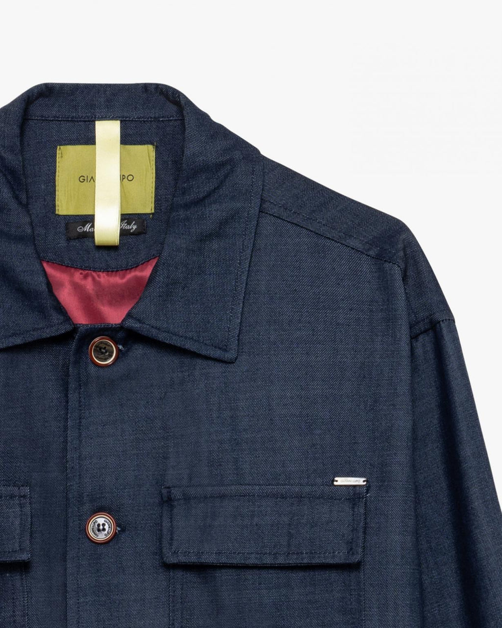 GIANNI LUPO OVERSHIRT IN DENIM JAPAN