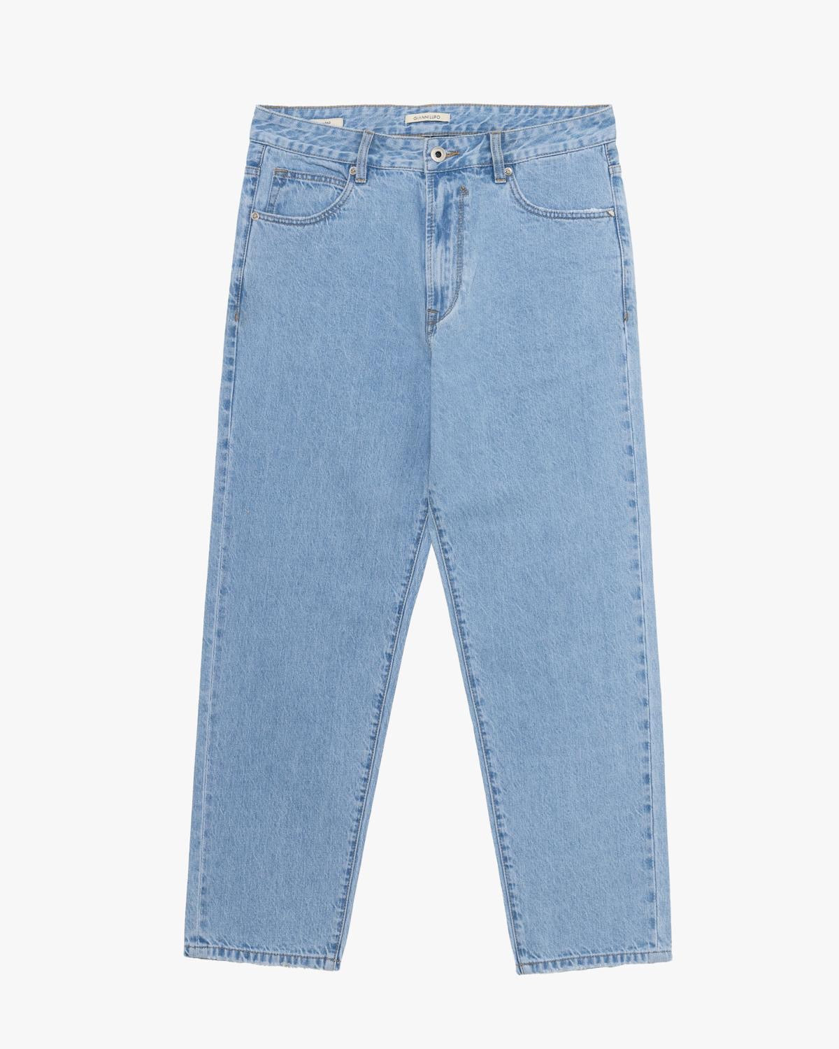 GIANNI LUPO JEANS DAD LAVAGGIO CHIARO