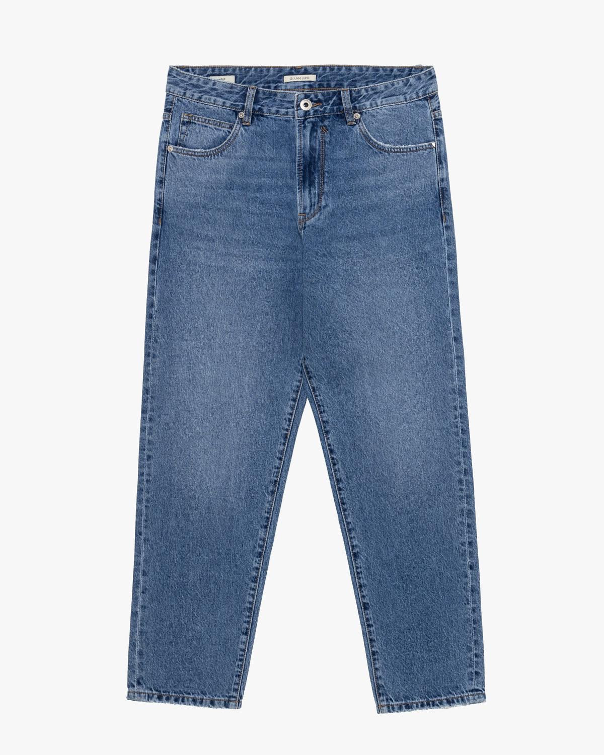 GIANNI LUPO JEANS DAD LAVAGGIO MEDIO