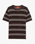 GIANNI LUPO T-SHIRT OVER CROCHET RIGATA