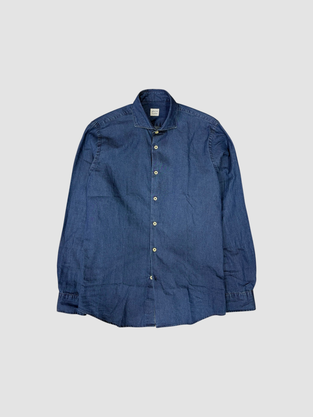 PHILOTINTO CAMICIA CHAMBRAY MOD. JEANS