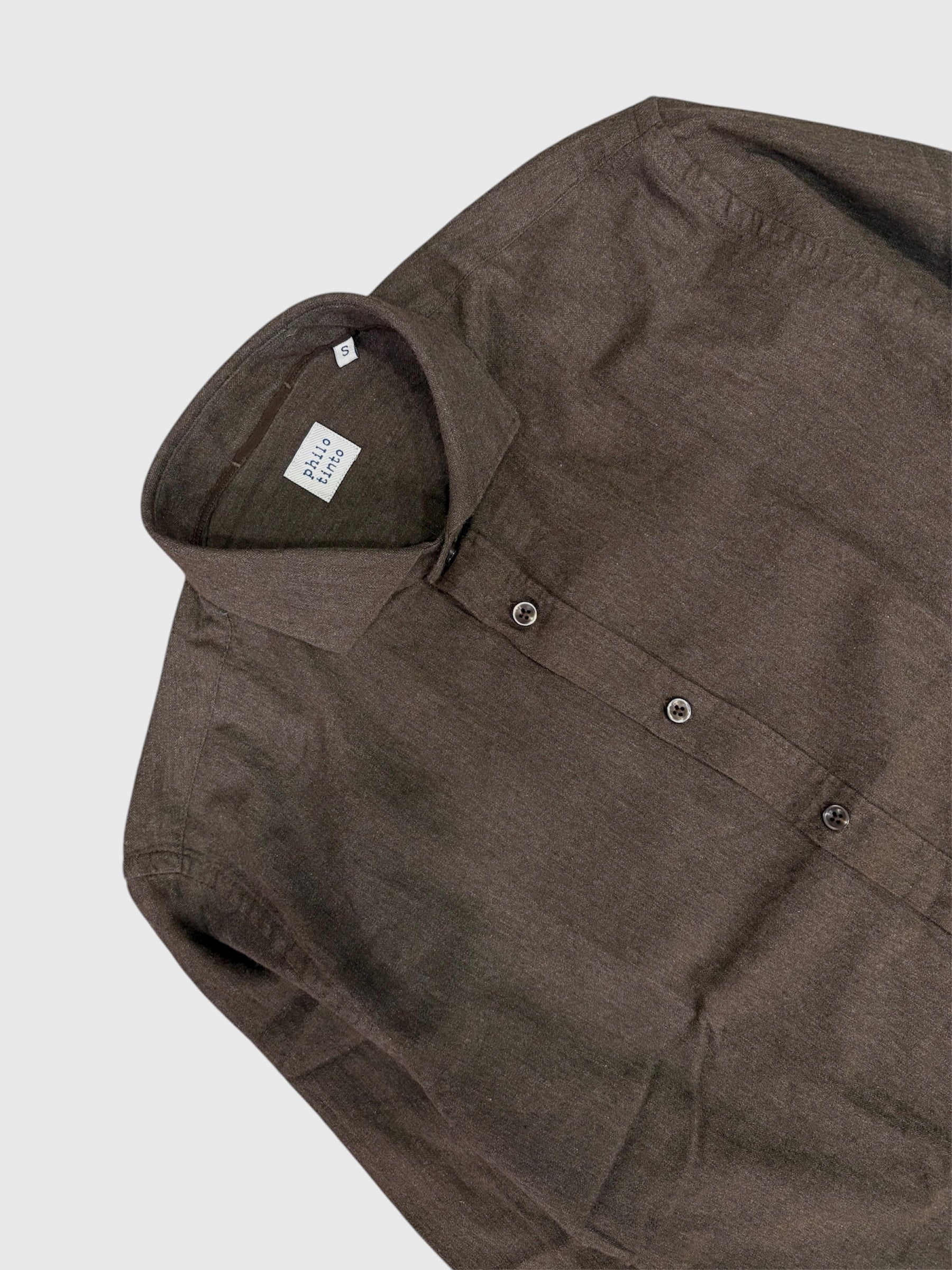 PHILOTINTO CAMICIA IN FLANELLA