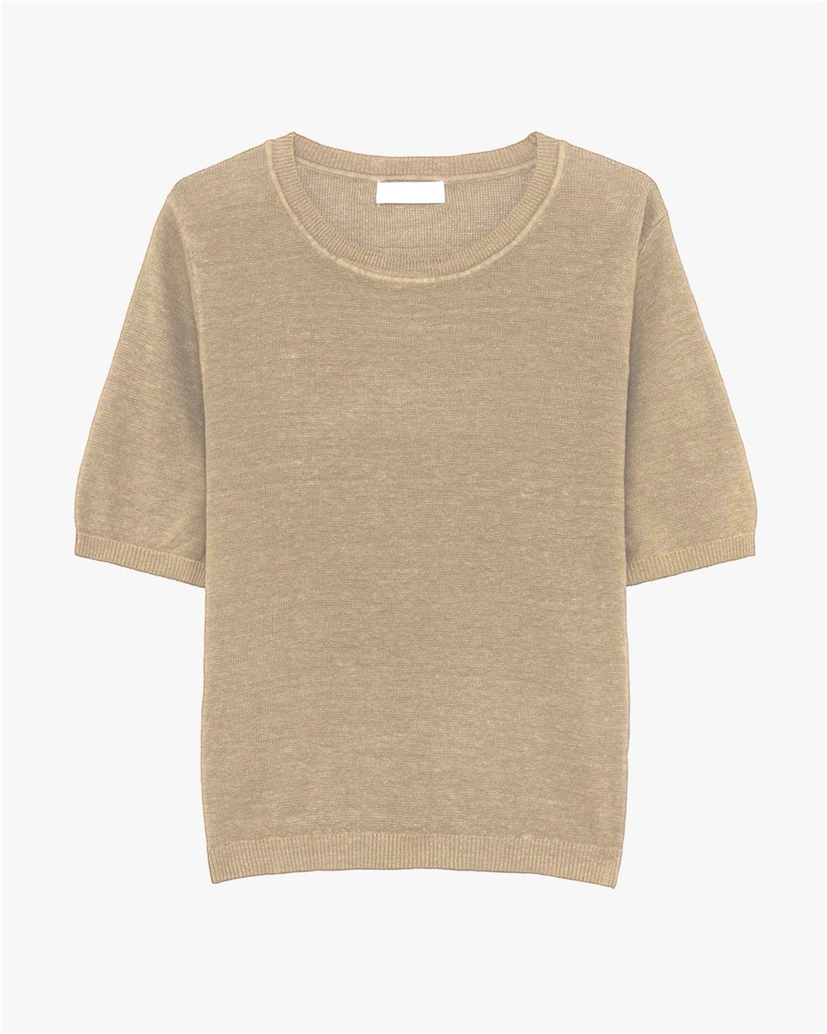 GL FOR HER T-SHIRT IN FILO MISTO LINO